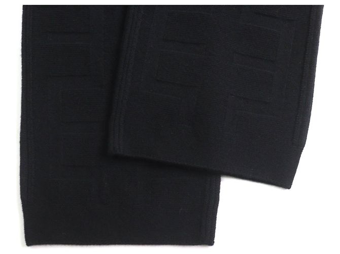 H-Muster Wollstrickhose von Hermès 34 Schwarz - Ansicht 5