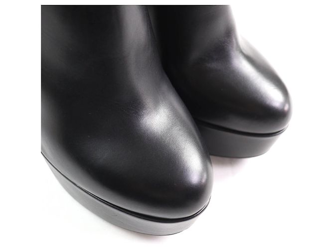 Botines de cuero Monogram Afterglow de Louis Vuitton Castaño Negro - vista 7