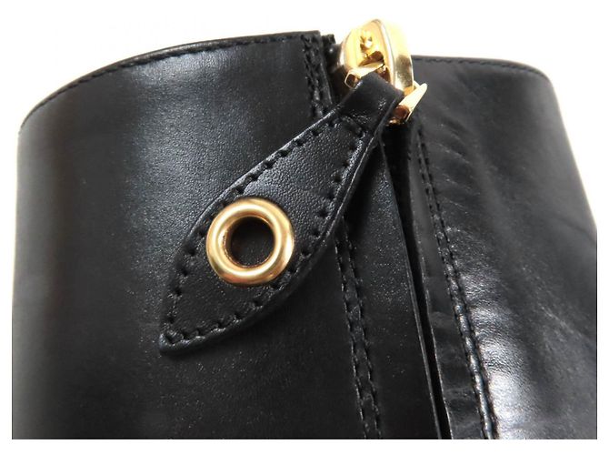 Botines de cuero Monogram Afterglow de Louis Vuitton Castaño Negro - vista 8