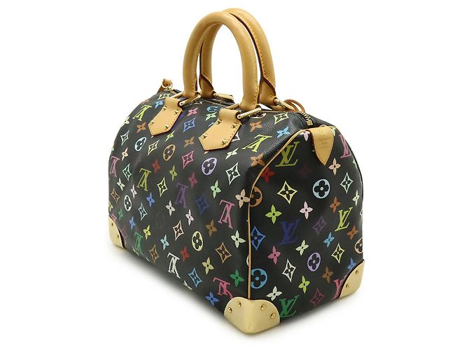 Borsa a mano Louis Vuitton Speedy30 Monogram Nero - vista 2