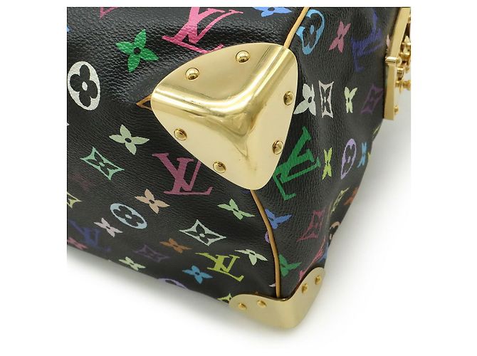 Borsa a mano Louis Vuitton Speedy30 Monogram Nero - vista 3