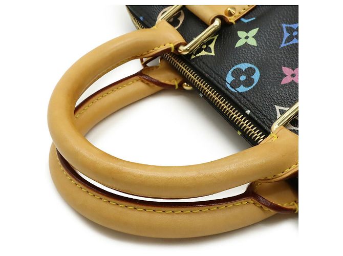 Borsa a mano Louis Vuitton Speedy30 Monogram Nero - vista 4