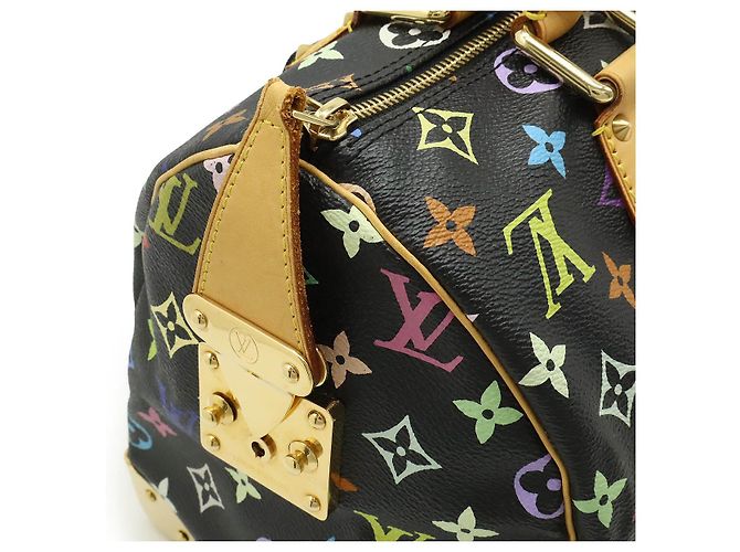 Borsa a mano Louis Vuitton Speedy30 Monogram Nero - vista 5