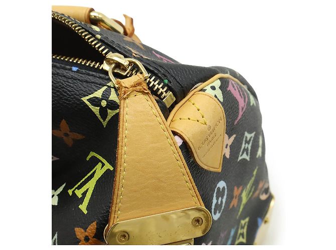 Borsa a mano Louis Vuitton Speedy30 Monogram Nero - vista 9