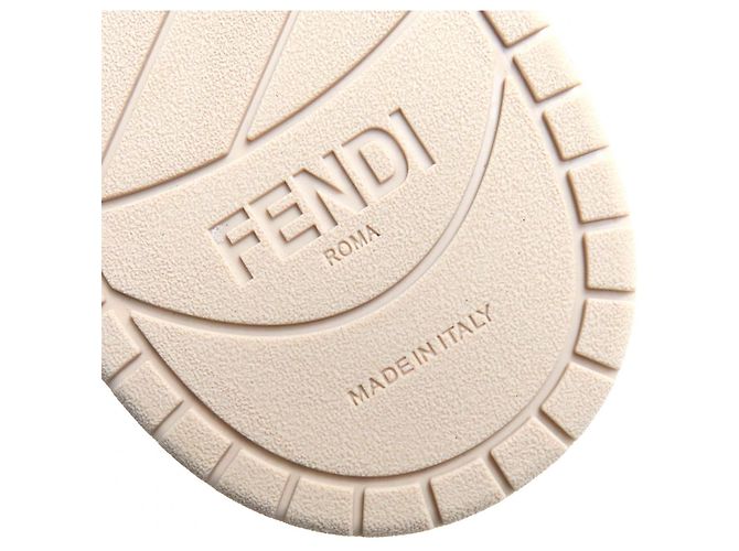 Fendi Baguette Nylon-Leder High-Cut Sneakers mit Tasche Grün Hellgrün - Ansicht 14