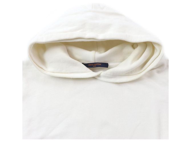 Sudadera de algodón Staples Edition Louis Vuitton Blanco roto - vista 2