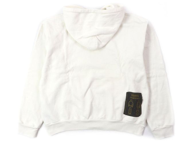Sudadera de algodón Staples Edition Louis Vuitton Blanco roto - vista 3
