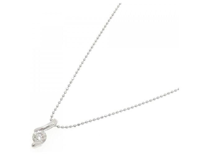 Autre Marque Collana in platino e diamanti Argento - vista 2