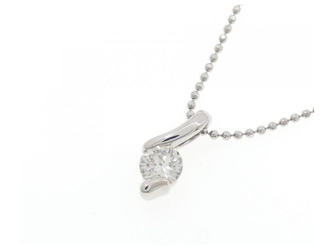 Autre Marque Collana in platino e diamanti Argento - vista 3