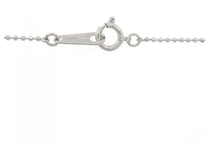 Autre Marque Collana in platino e diamanti Argento - vista 5