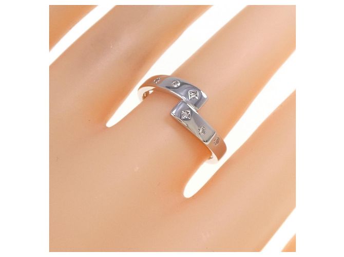 Autre Marque GSTV Platin-Diamantring Silber - Ansicht 5