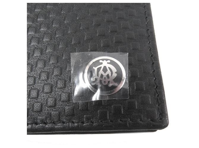 Alfred Dunhill Dunhill MICRO D-EIGHT Leather Card Case Black - view 8