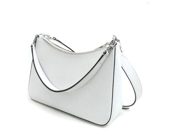 Borsa a spalla 2 in 1 Marelle Epi di Louis Vuitton Bianco - vista 2