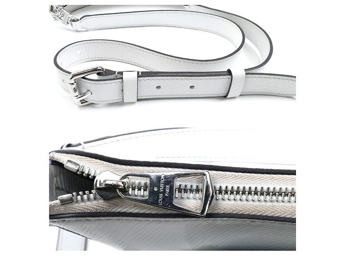 Borsa a spalla 2 in 1 Marelle Epi di Louis Vuitton Bianco - vista 8