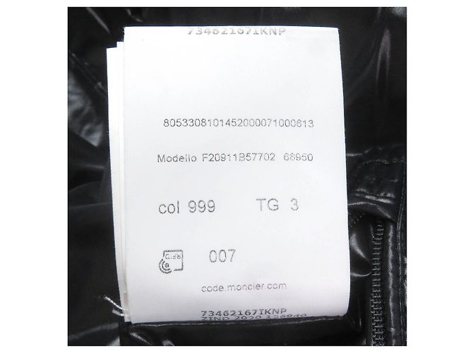 Moncler ARMORICANO Polyamide Polyester Down Jacket Black - view 12