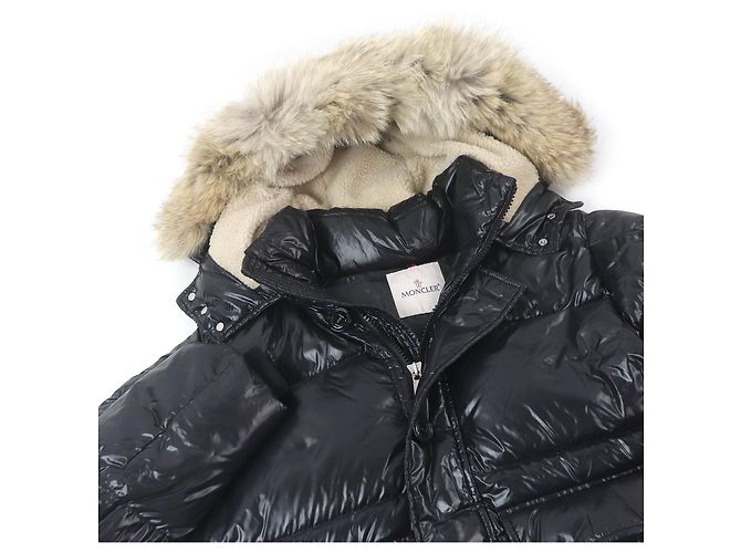 Moncler ARMORICANO Polyamide Polyester Down Jacket Black - view 2