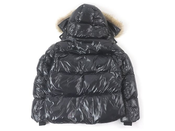 Moncler ARMORICANO Polyamide Polyester Down Jacket Black - view 4