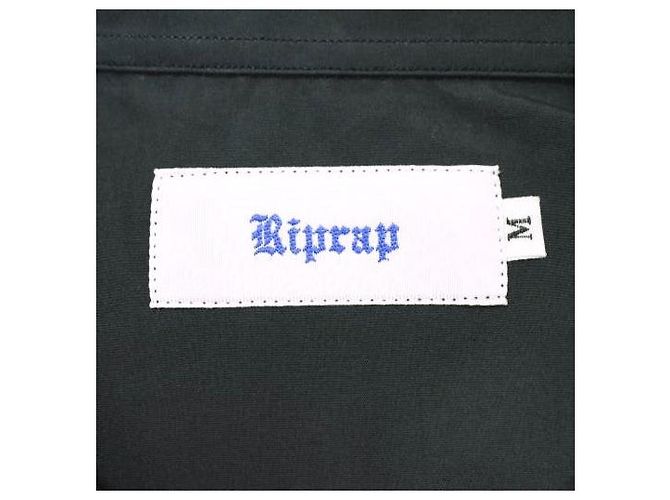 Autre Marque Camisa de algodón con forma de polo Riprap Azul - vista 4