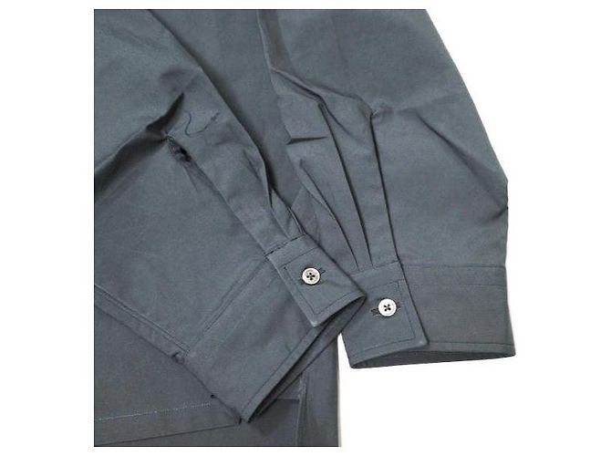 Autre Marque Camisa de algodón con forma de polo Riprap Azul - vista 6