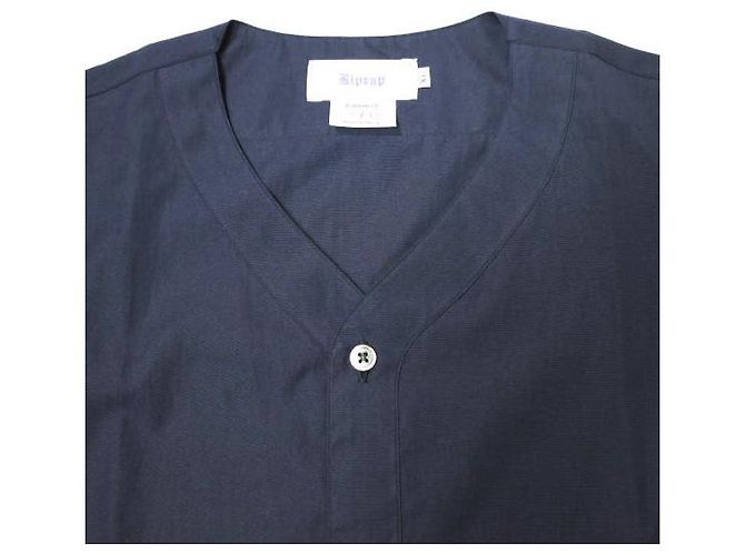 Autre Marque Camicia GIZA POPLIN Riprap B.P.D Blu Blu navy - vista 6