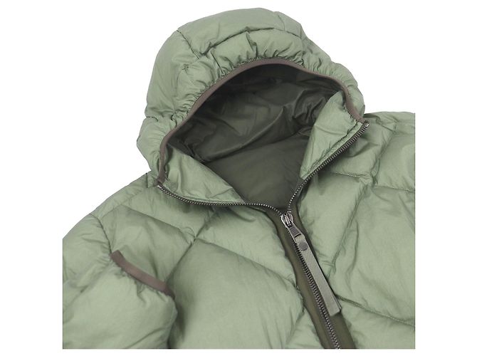 Chaqueta de plumas de nylon Moncler Reynaud Verde - vista 2