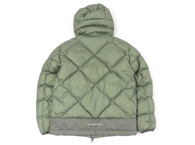 Chaqueta de plumas de nylon Moncler Reynaud Verde - vista 4