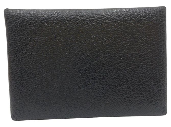 Monedero Calvi Duo de cabra Hermès Negro - vista 2