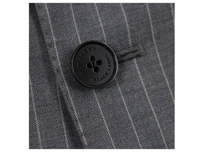 Chaqueta de lana Super 100S Black Label de Burberry Castaño Gris - vista 5