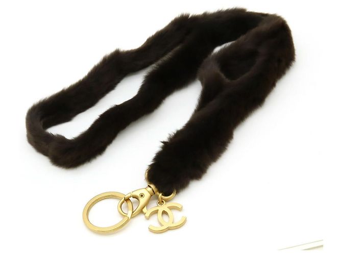 Chanel Wiesel-Fell-Halsband Bronze - Ansicht 2