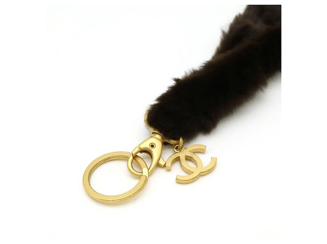 Chanel Wiesel-Fell-Halsband Bronze - Ansicht 3