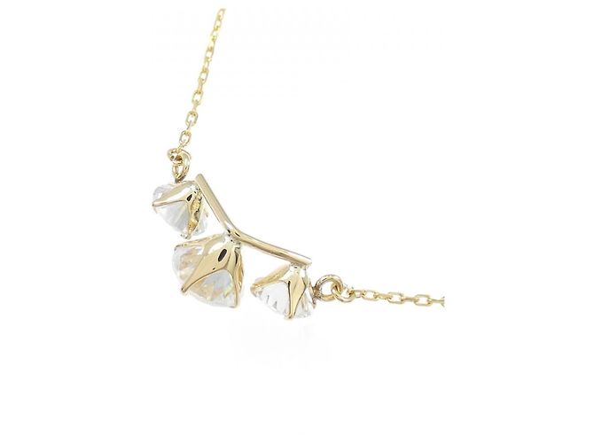 Autre Marque Collana in zirconia cubica Au750 D'oro - vista 4