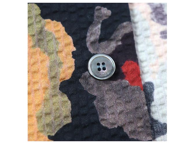 Camisa de algodón Seersucker DUNCAN GRANT Y CHARLESTON de Dior Multicolor - vista 4
