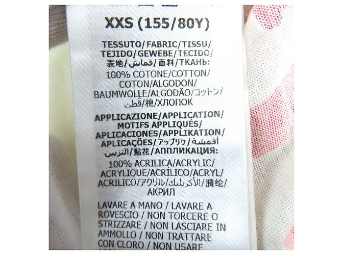 Camiseta de algodón con bordado de cerdo EQUILIBRIUM de Gucci Blanco Multicolor Blanco roto - vista 8
