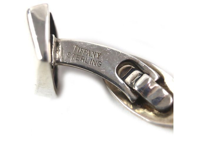 Tiffany & Co Tiffany&Co. Gemelli 2 in 1 con logo inciso SV925 e clip per banconote Argento - vista 12