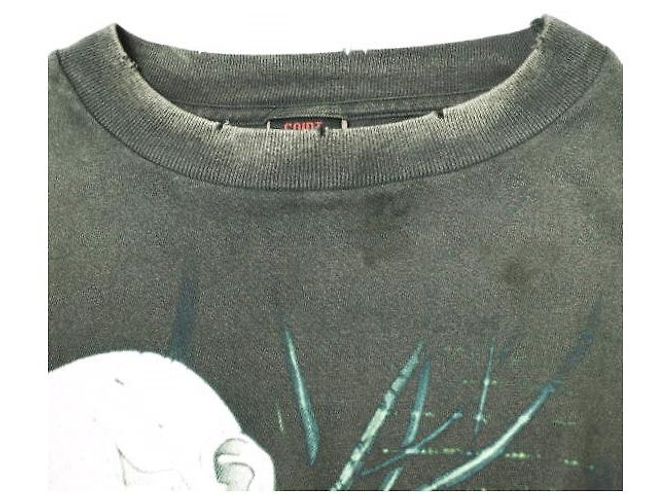 Autre Marque Camiseta de manga larga de algodón Saint Michael GS_LS Negro - vista 5