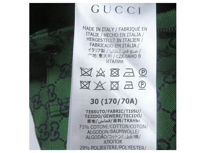 Pantalones de cuero de poliuretano jacquard GG de Gucci Verde - vista 8