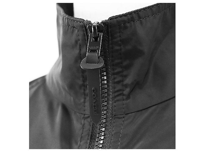 Coach Track Jacket Polyester Jacket Black - view 2
