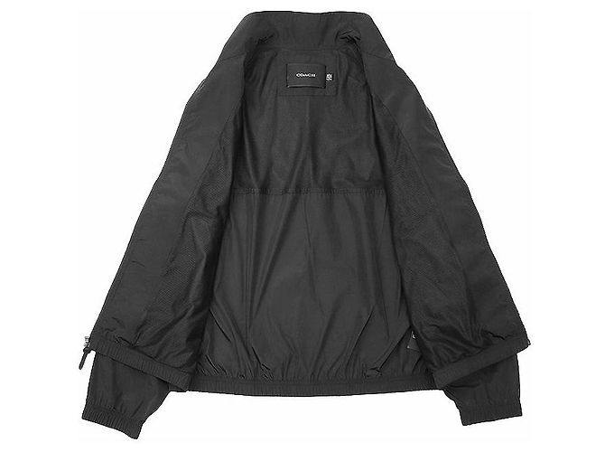 Coach Track Jacket Polyester Jacket Black - view 7