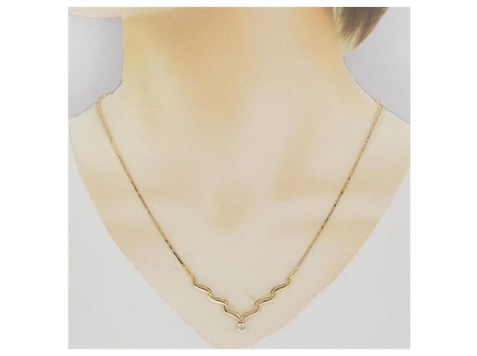 Autre Marque Collana in diamante Au750 D'oro - vista 6