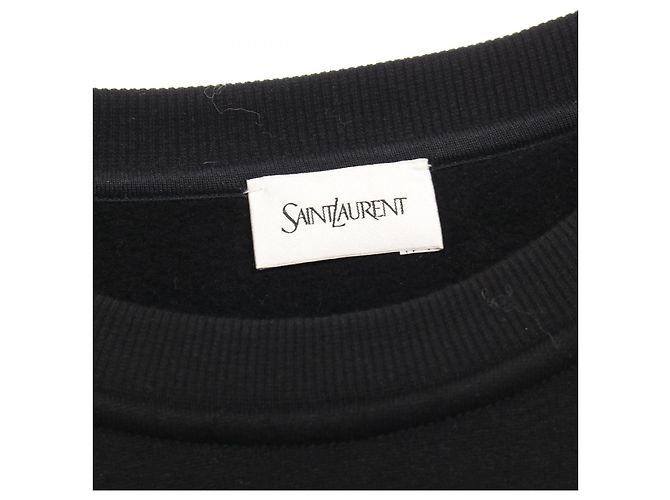 Yves Saint Laurent Sweatshirt en coton Saint Laurent - vue 3