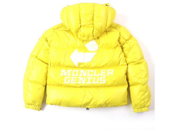 Chaqueta de plumas de nylon Moncler ASPIN Amarillo - vista 3