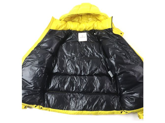 Chaqueta de plumas de nylon Moncler ASPIN Amarillo - vista 4