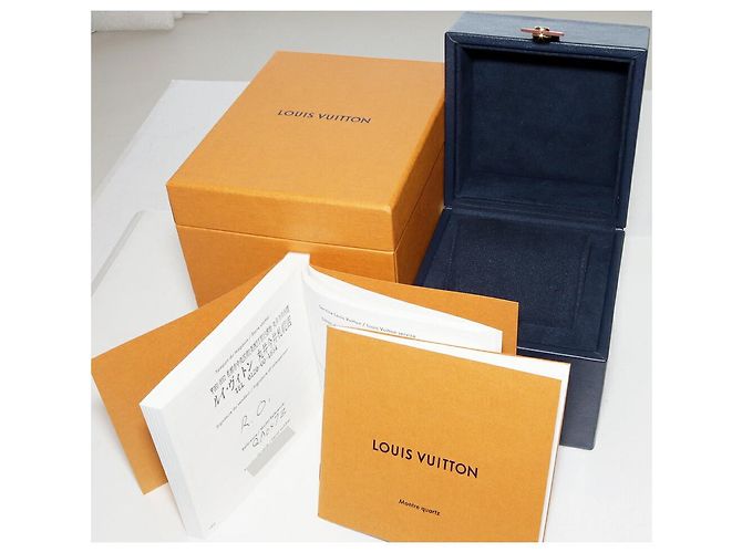 Louis Vuitton Tambour Edelstahl Uhr Schwarz - Ansicht 3