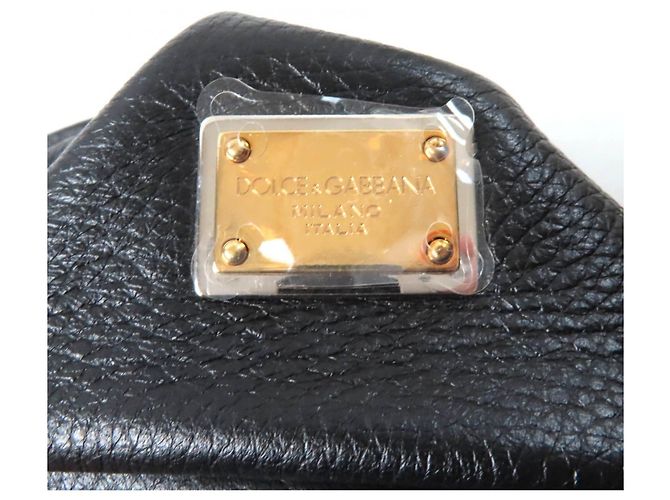 Dolce & Gabbana 2-in-1 Lederhandtasche Sicily von Dolce&Gabbana Schwarz - Ansicht 13