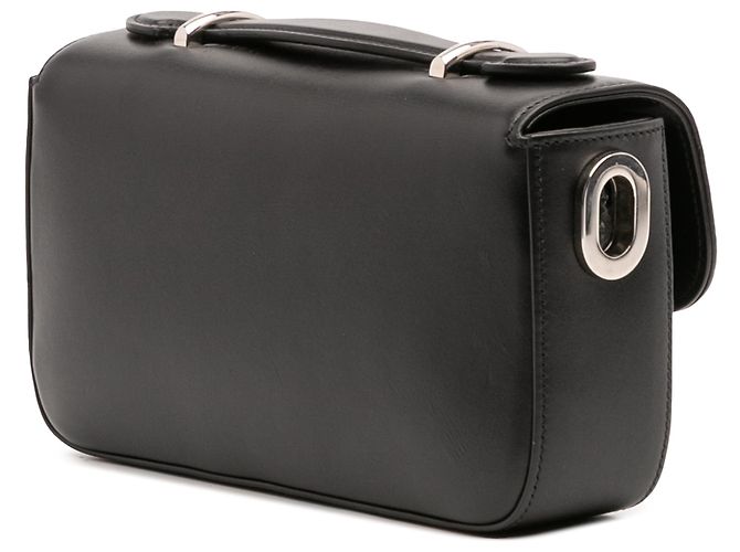 Borsa Gucci Mini in pelle nera Petite GG Nero - vista 2