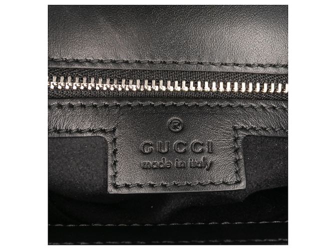 Borsa Gucci Mini in pelle nera Petite GG Nero - vista 5
