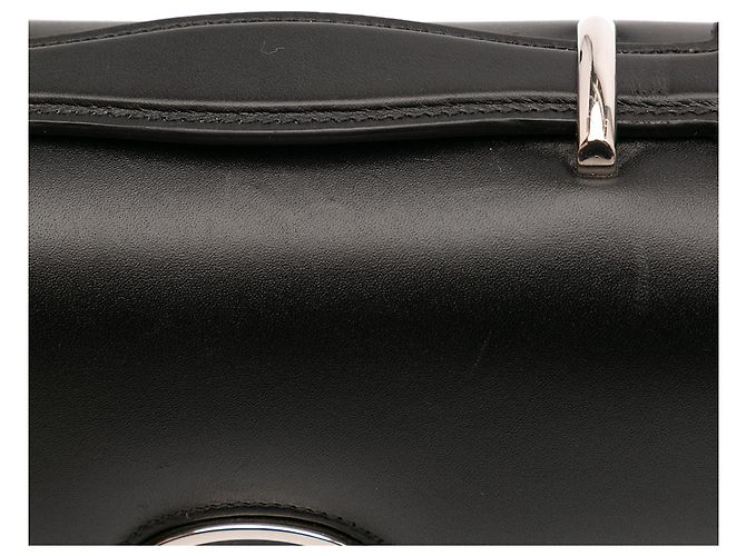 Borsa Gucci Mini in pelle nera Petite GG Nero - vista 7
