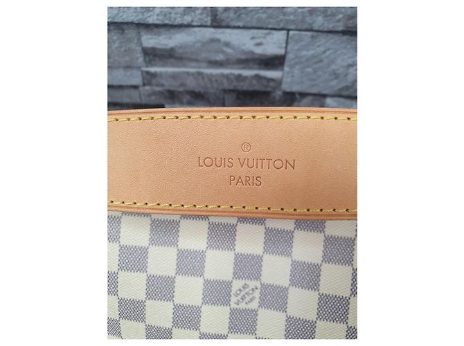 Louis Vuitton Borsa a Spalla Graceful MM Azur Rosa Bianco - vista 2