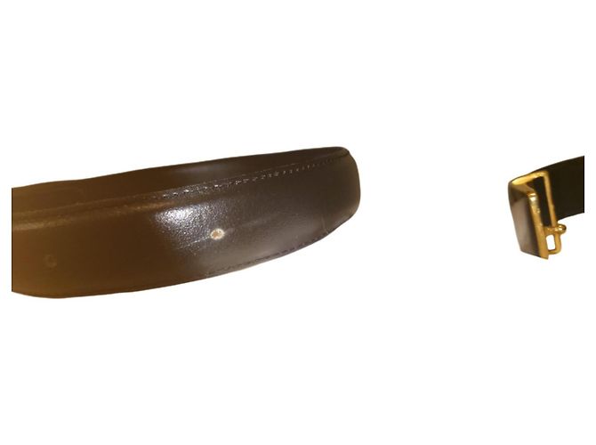 Cartier Black Leather Belt - view 15