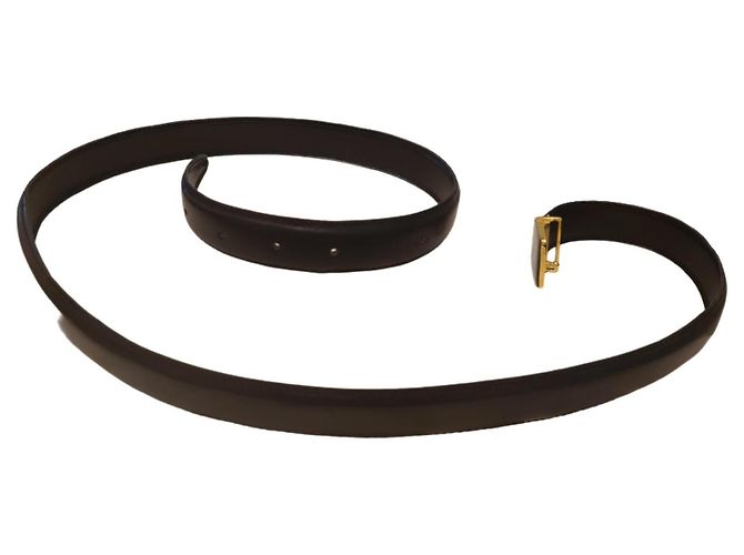 Cartier Black Leather Belt - view 16